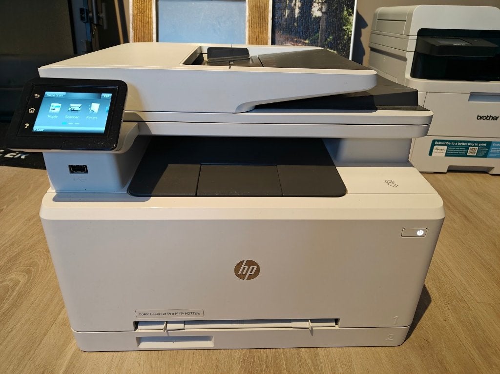 All-in-one laserprinter HP (LEES BESCHRIJVING), Computers en Software, Printers, Gebruikt, All-in-one, Laserprinter, Kopieren