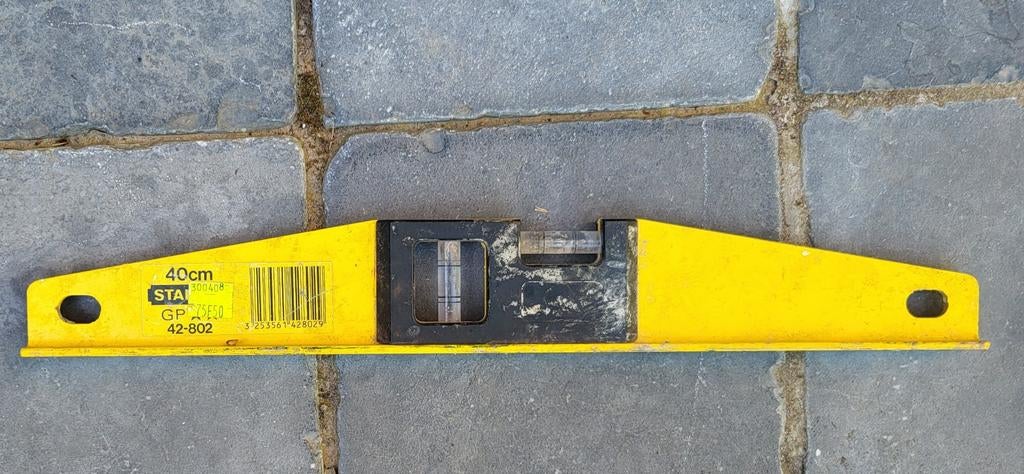 Niveau à bulle Stanley GP 40 cm (Réf. 42-802), Ophalen