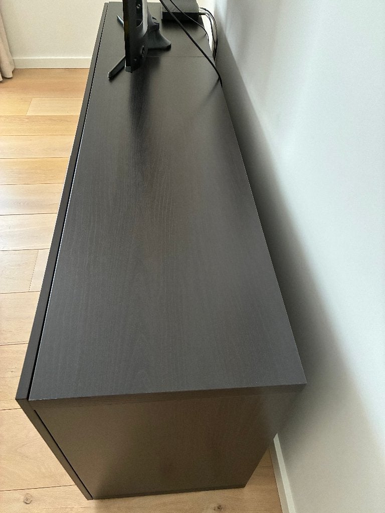 Dressoir - boekenkast - tv kast, Huis en Inrichting, Kasten | Dressoirs, Ophalen, Kunststof, 150 tot 200 cm, Zo goed als nieuw