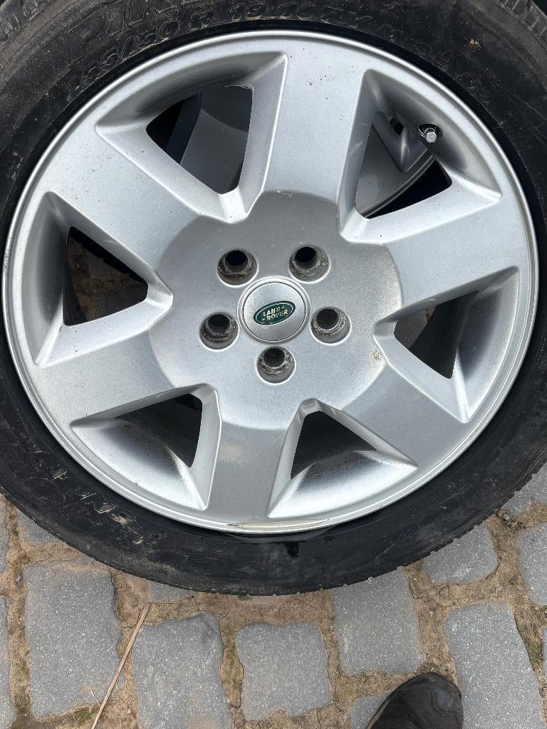 landrover velgen, Gebruikt, 255 mm, Velg(en), Winterbanden