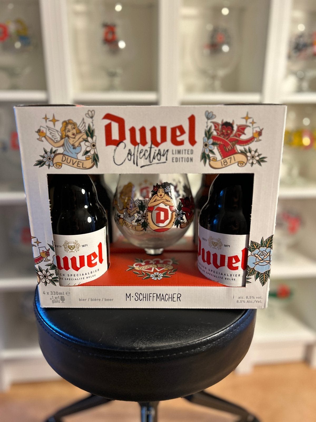 Duvel Setjes, Enlèvement, Neuf