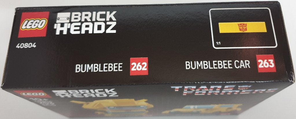 LEGO 40804 Bumblebee robot en voertuig - NIEUW & SEALED, BrickHeadz, Lego, Nieuw, Ophalen of Verzenden