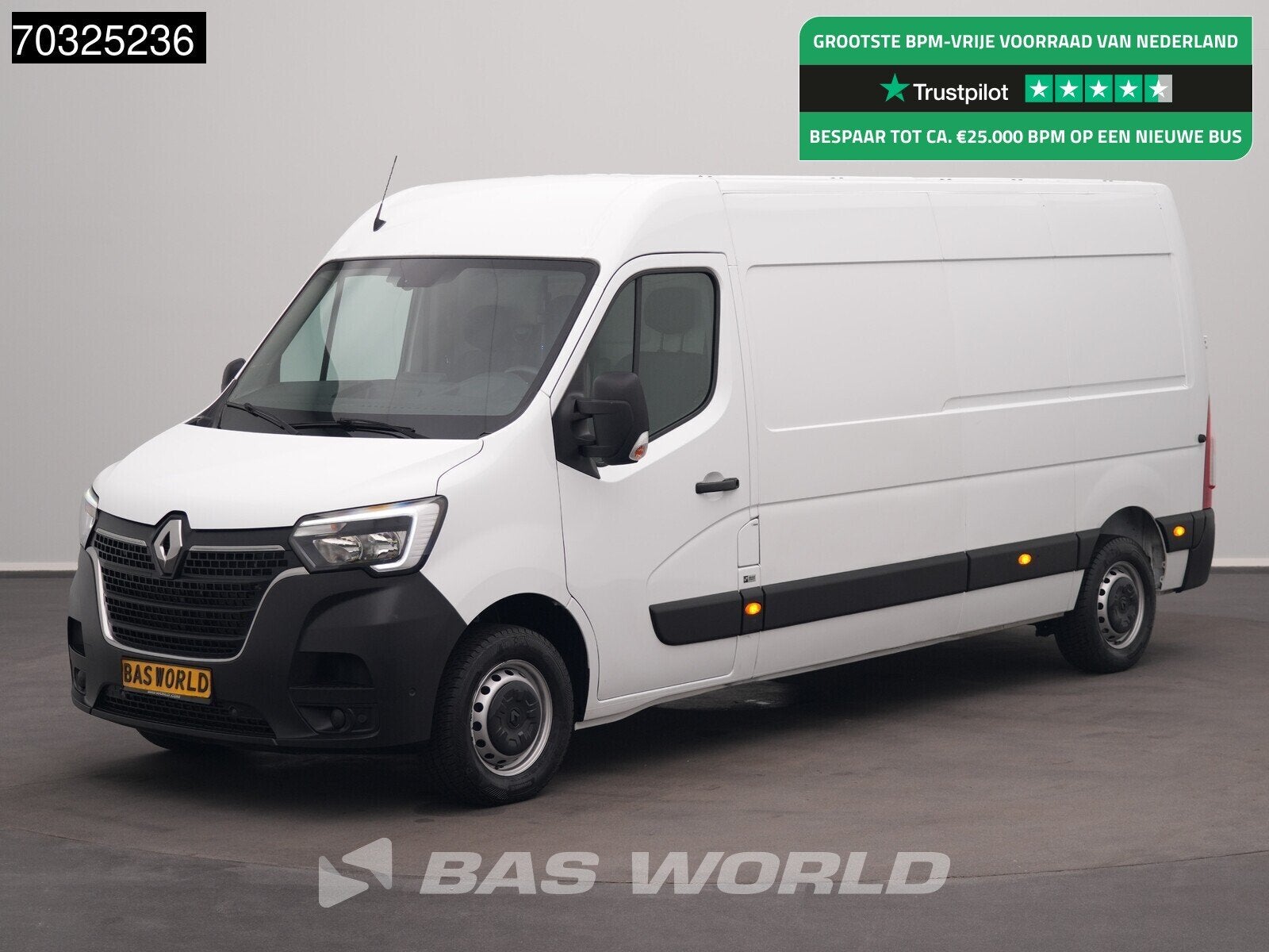 Renault Master 135PK L3H2 LED Airco Cruise Parkeersensoren v, Achat, Euro 6, Entreprise, 2500 kg