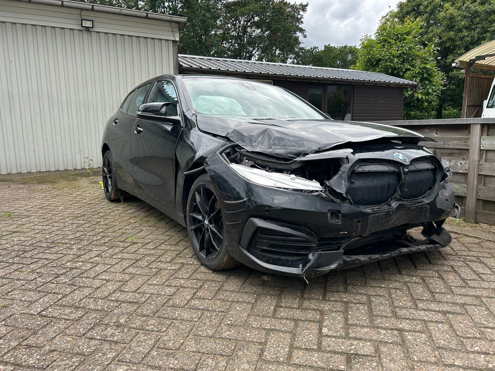 Bmw schadewagen, Ophalen, BMW