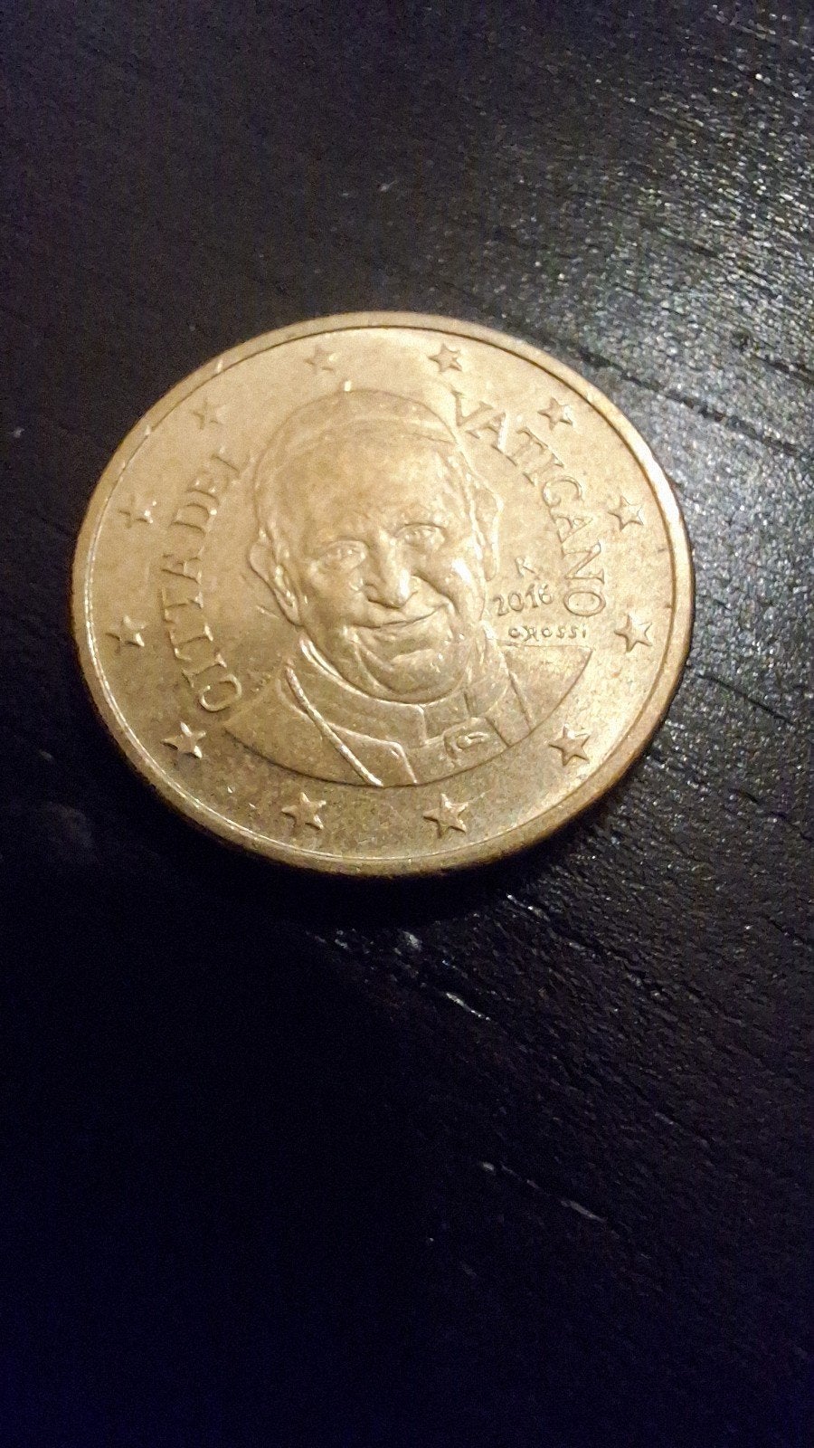 Vaticaanse munt 50 cent euro + 2€ het atomnium, Vaticaanstad, 50 cent