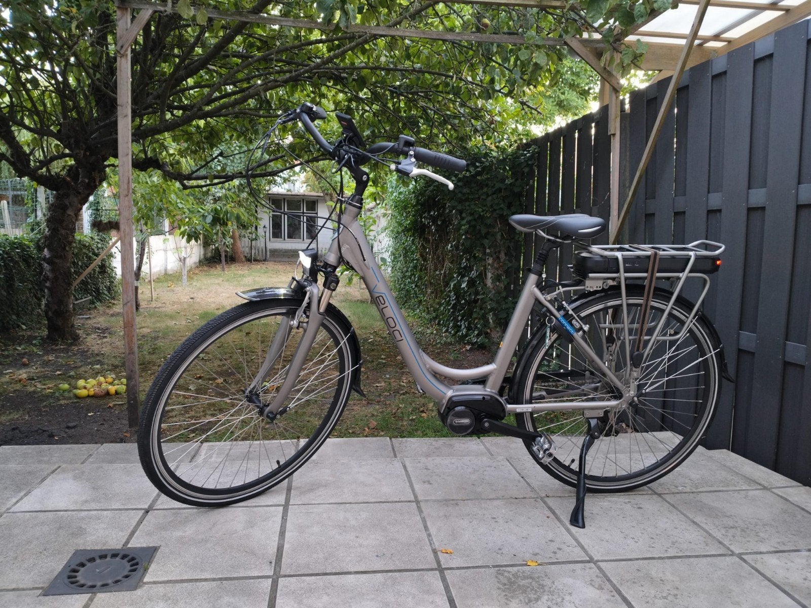 Elektrische fiets Veloci, Ophalen