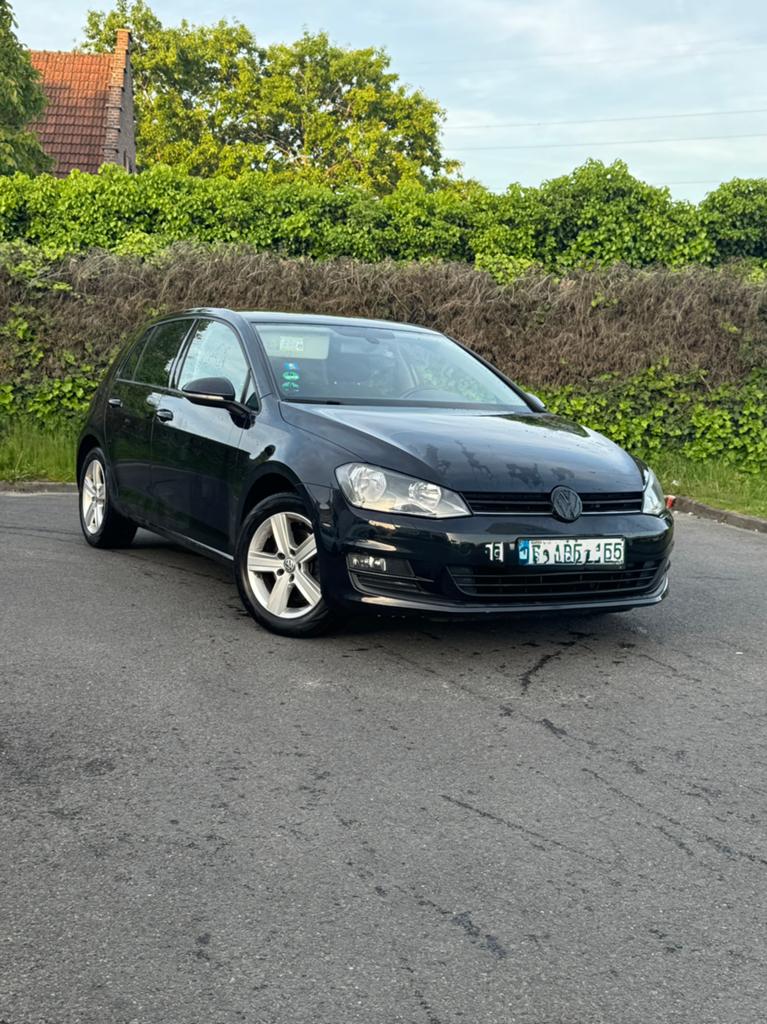 Volkswagen Golf VII 1.4 Benzine DSG  Topstaat, Auto's, Volkswagen, 4 cilinders, Zwart, 1395 cc, 5 zetels
