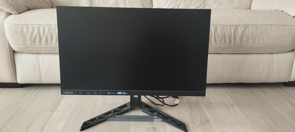 Monitor Lenovo Legion - 27 inch 180Hz, Ingebouwde speakers, HDMI, Minder dan 1 ms, Zo goed als nieuw