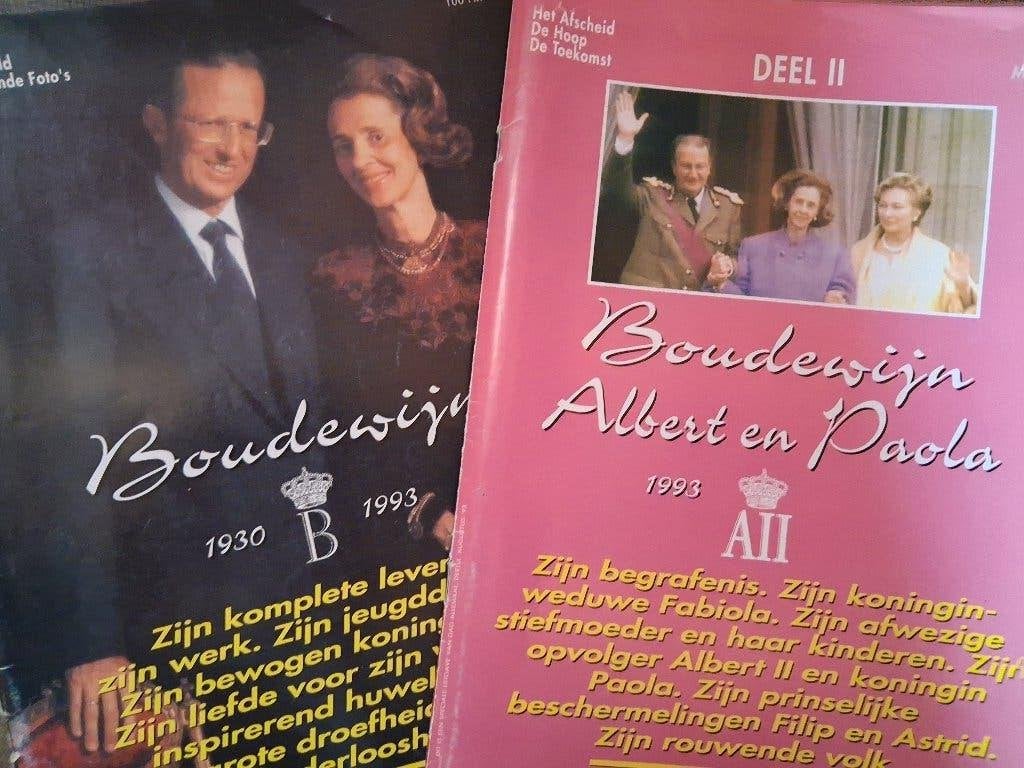 UNIEK TIJDSBEELD - BOUDEWIJN en BOUDEWIJN/ALBERT EN PAOLA, Ophalen of Verzenden, 20e eeuw of later