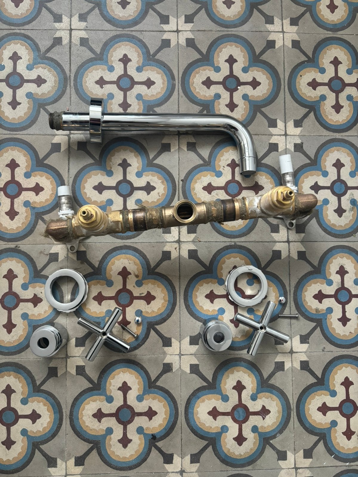 robinetterie PAFFONI QUATTRO baignoire, douche & lavabo, Enlèvement ou Envoi, Comme neuf