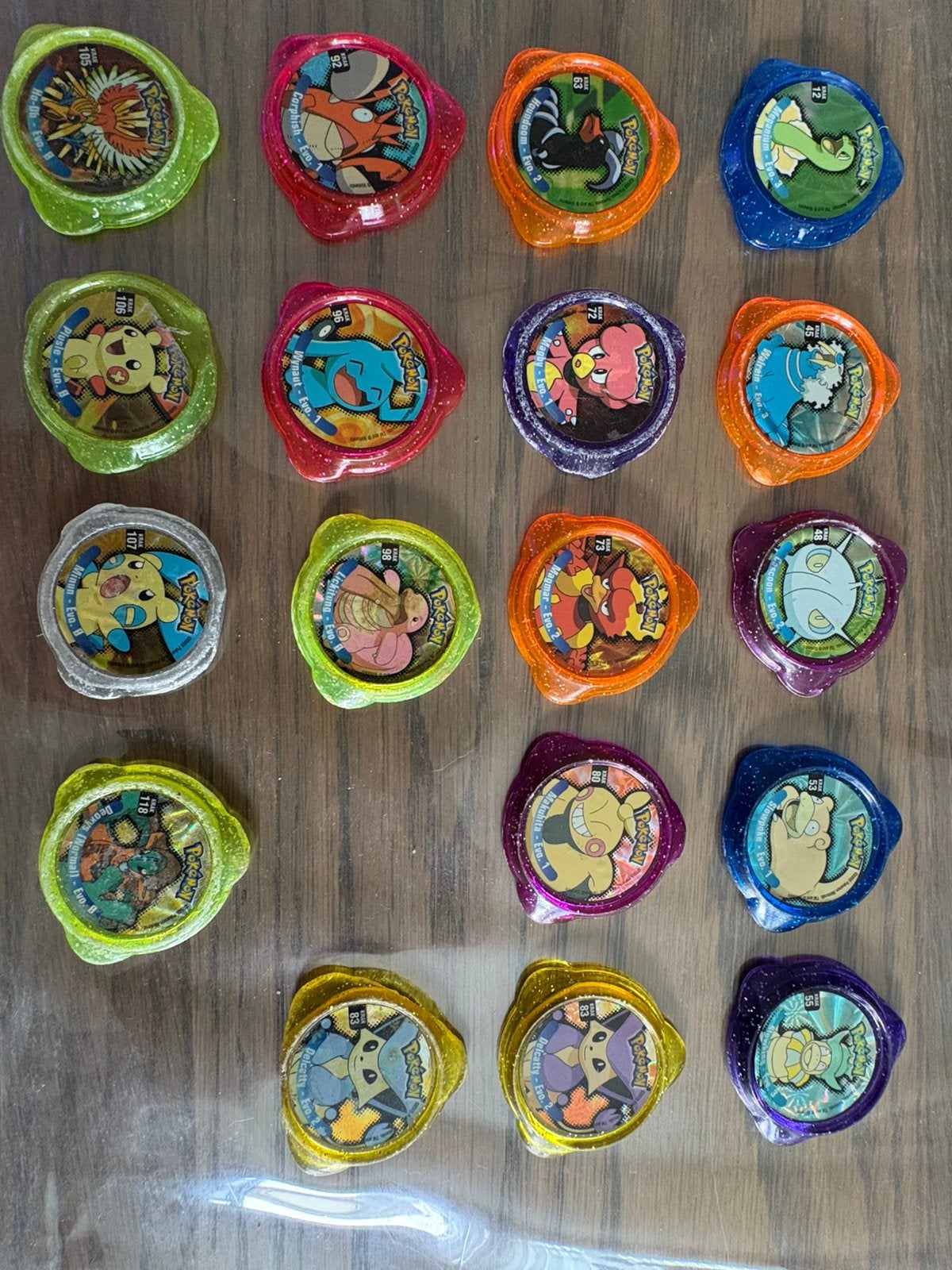 Pokemon kraks panini, Enlèvement, Utilisé, Autres types