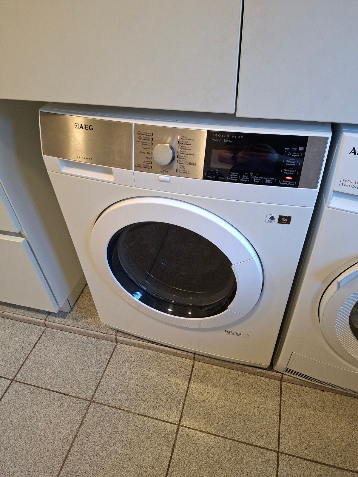 AEG Wasmachine L98695FL, Elektronische apparatuur, 10 kg of meer, Ophalen, Gebruikt