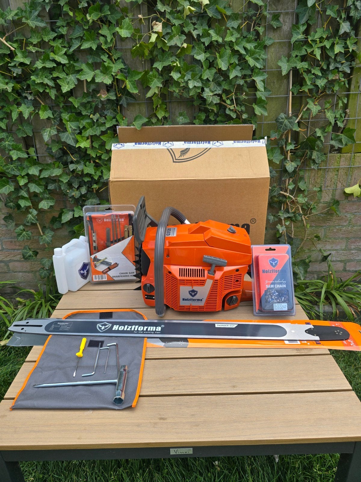 Nieuw benzine kettingzaag Holzfforma G3120 90cm + Garantie, Ophalen of Verzenden, Nieuw
