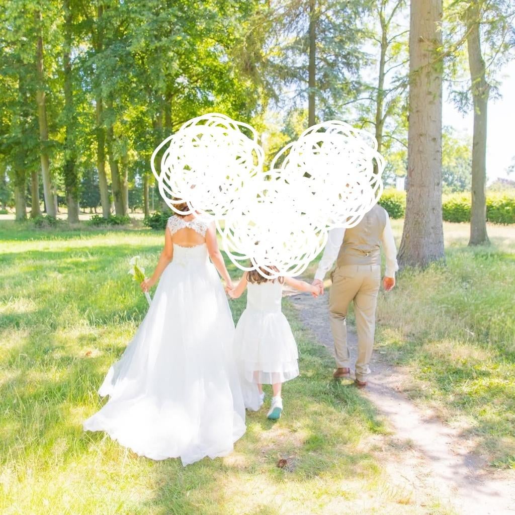Trouwjurk, Maat 38/40 (M), Overige typen, Ophalen of Verzenden, Zo goed als nieuw