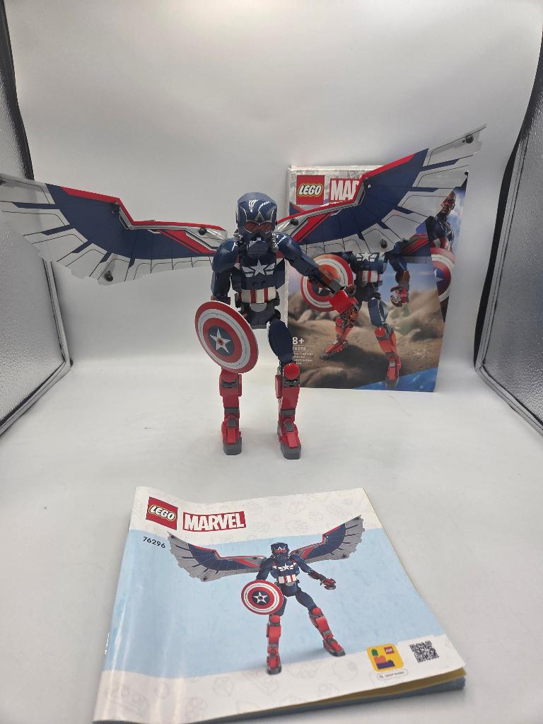 Lego Marvel 76296 New Captain America Construction Figure, Ophalen, Compleet, Marvel, Lego