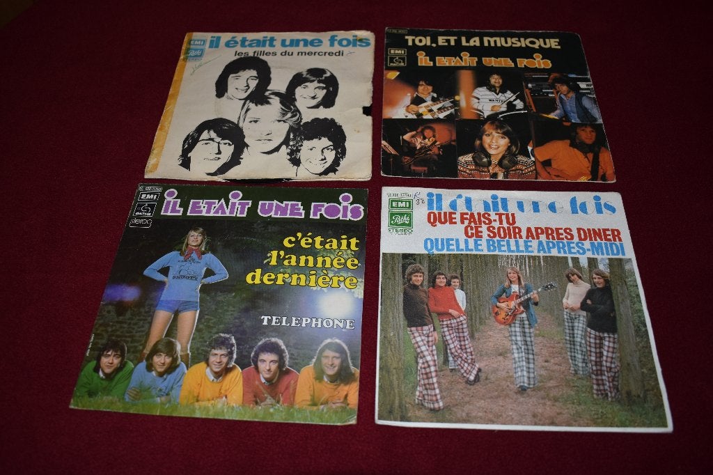 7" van de franse groep "iI était une fois " jaren1970- 1979,, Cd's en Dvd's, Vinyl | Dance en House, 7 inch, Dance, Ophalen of Verzenden