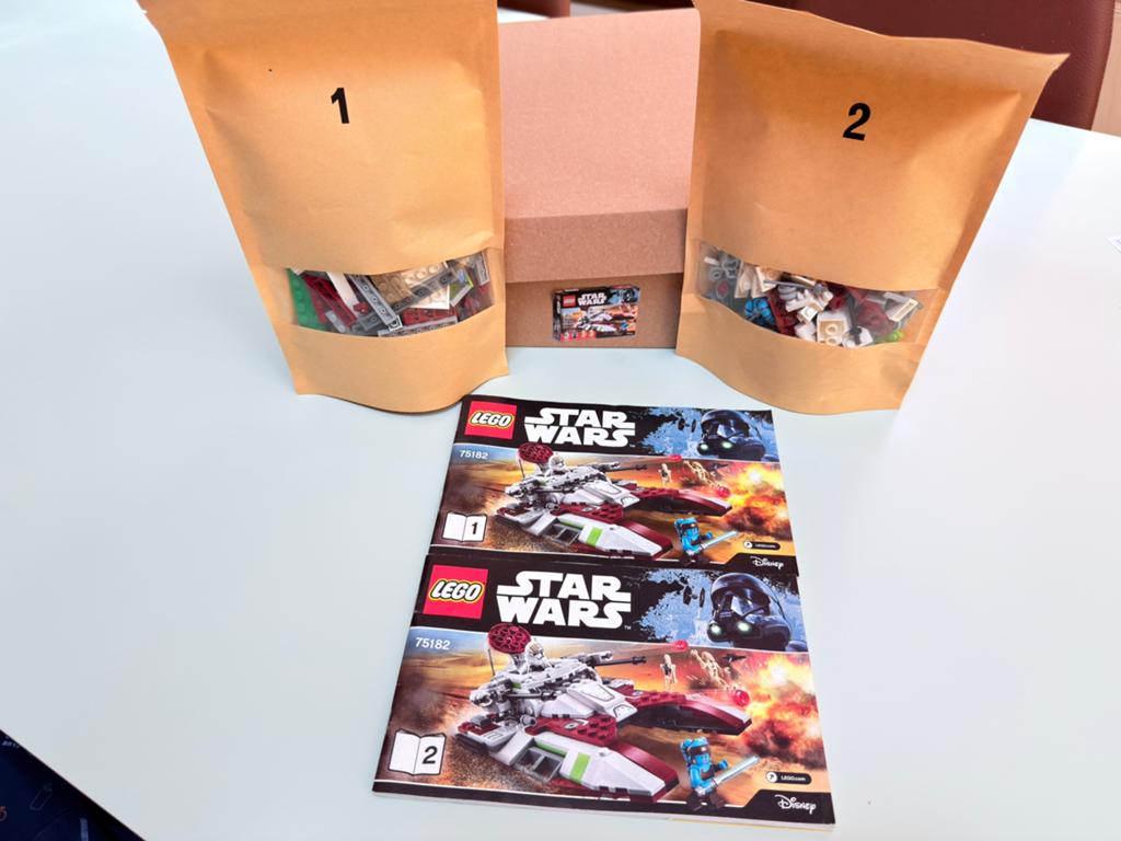 Lego Star Wars 75182 - volledig en uitgesorteerd, Gebruikt, Star Wars, Lego, Ophalen of Verzenden