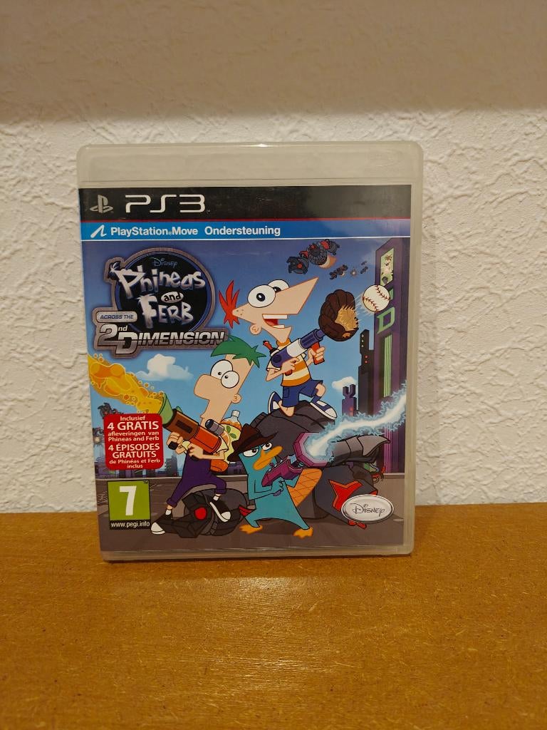 Phineas and Ferb Accros the 2nd Dimension Playstation 3, Consoles de jeu & Jeux vidéo, Jeux | Sony PlayStation 3, Enlèvement ou Envoi