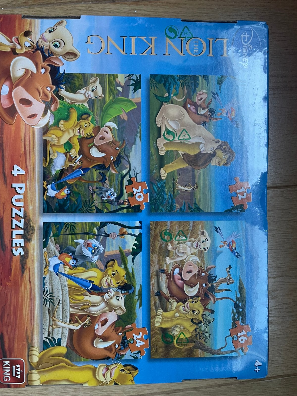 Puzzle: Le Roi Lion, Ophalen of Verzenden, Zo goed als nieuw