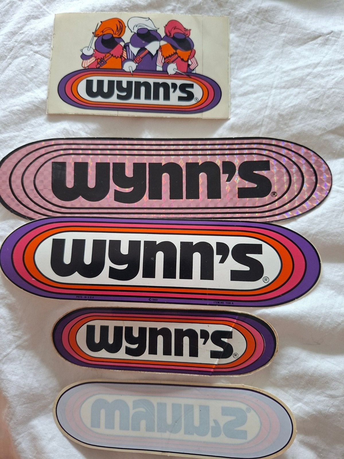 WYNN'S  stickers, Verzamelen, Ophalen of Verzenden