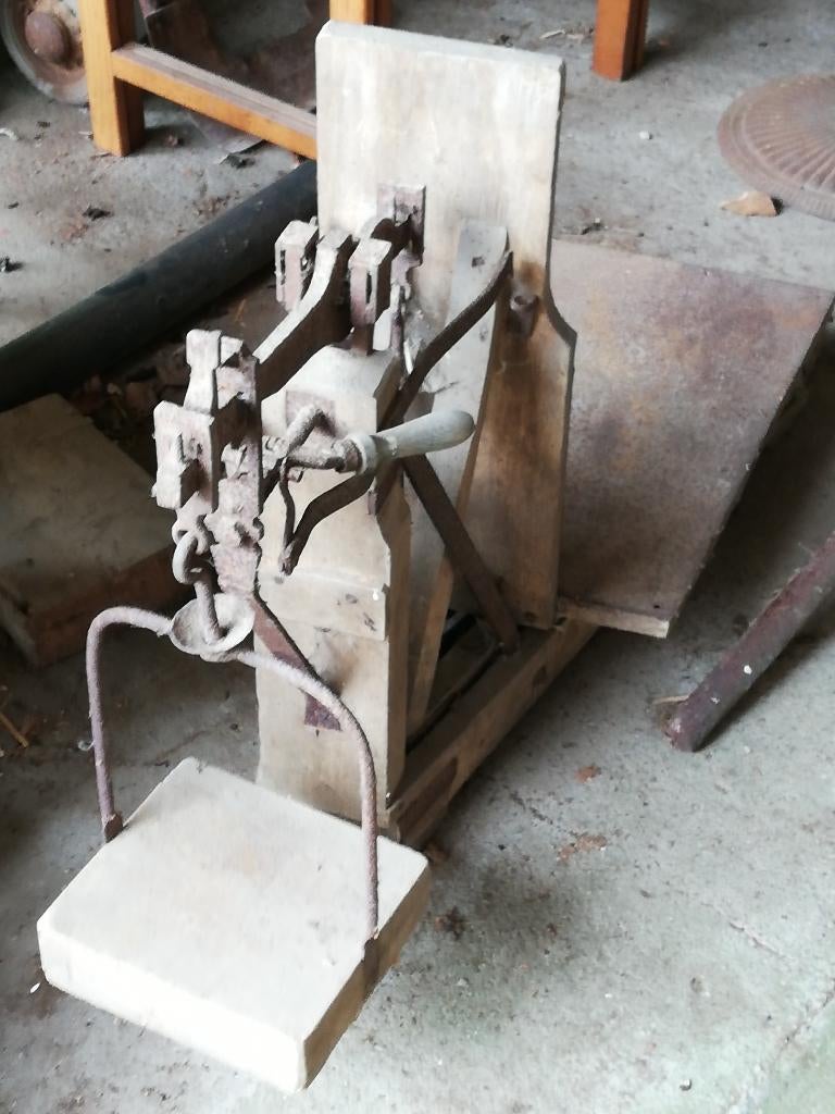Ancienne bascule, Enlèvement