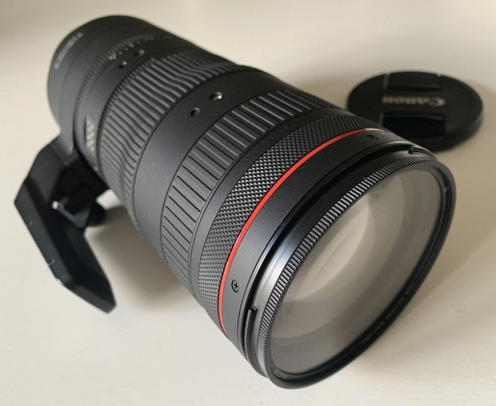 Zoom Canon RF 70-200mm F/2.8L is usm Z, noir état impeccable, Filtre inclus, Canon RF, Comme neuf, Canon
