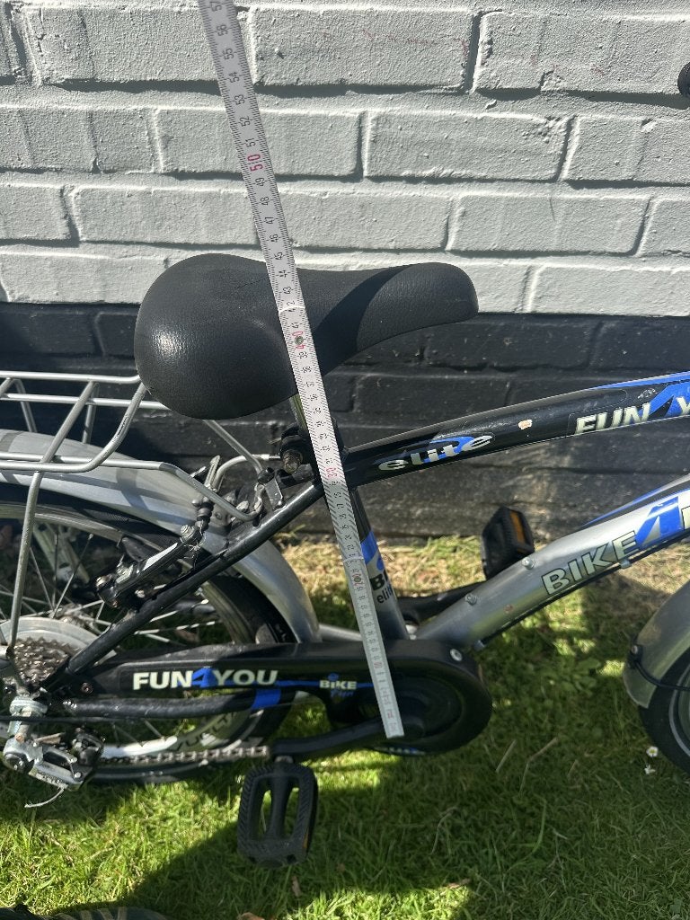 Kinderfiets, Fietsen en Brommers, Fietsen | Kinderfietsjes, Gebruikt, 16 tot 20 inch, Velgrem, Ophalen