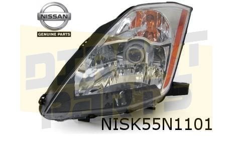 Nissan 350Z (-1/07) koplamp L Origineel  26060CF60B, Neuf, -, -, -