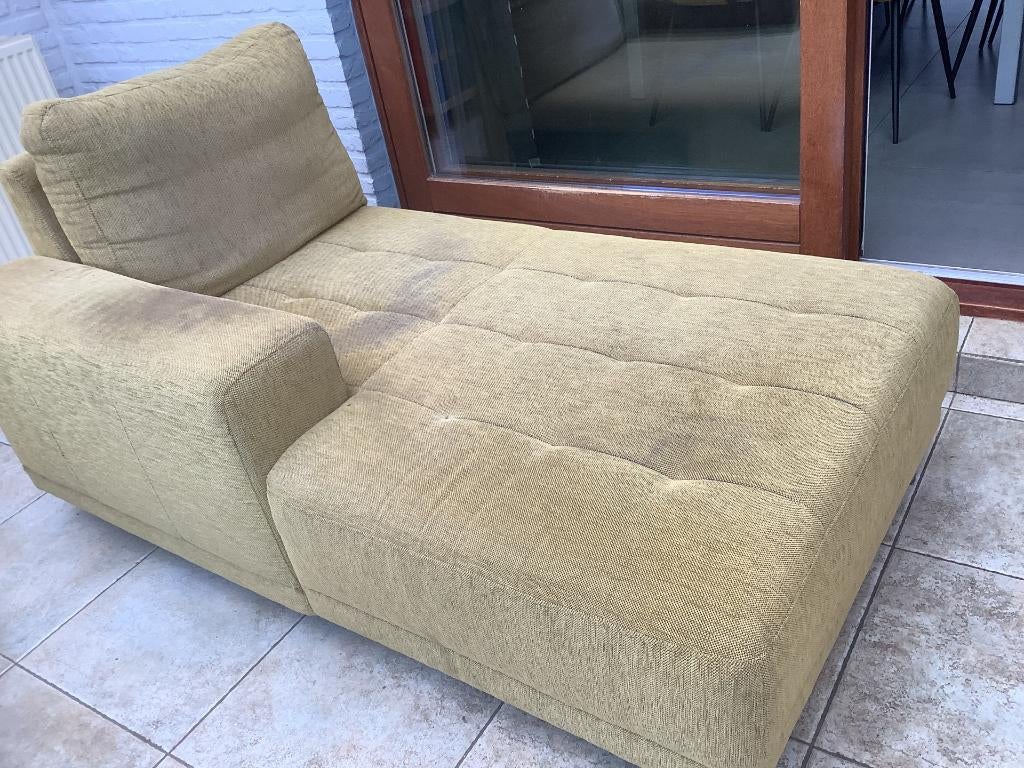 Zetel, Huis en Inrichting, Ophalen, Gebruikt, 150 tot 200 cm, Tweepersoons