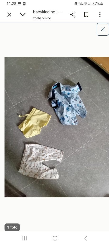 Kinderkledij, Ophalen, Gebruikt