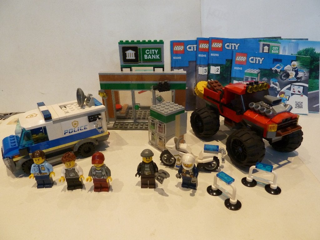 Lego City Police 60245 Police Monster Truck Heist, City, Enlèvement ou Envoi, Lego, Ensemble complet