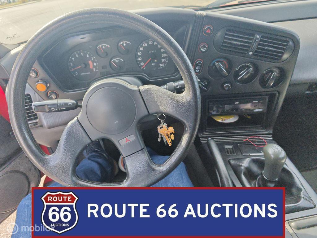 Mitsubishi Eclipse GS | 1993 | Route 66 Auctions, Auto's, Zwart, Bedrijf, Handgeschakeld, Overige carrosserie