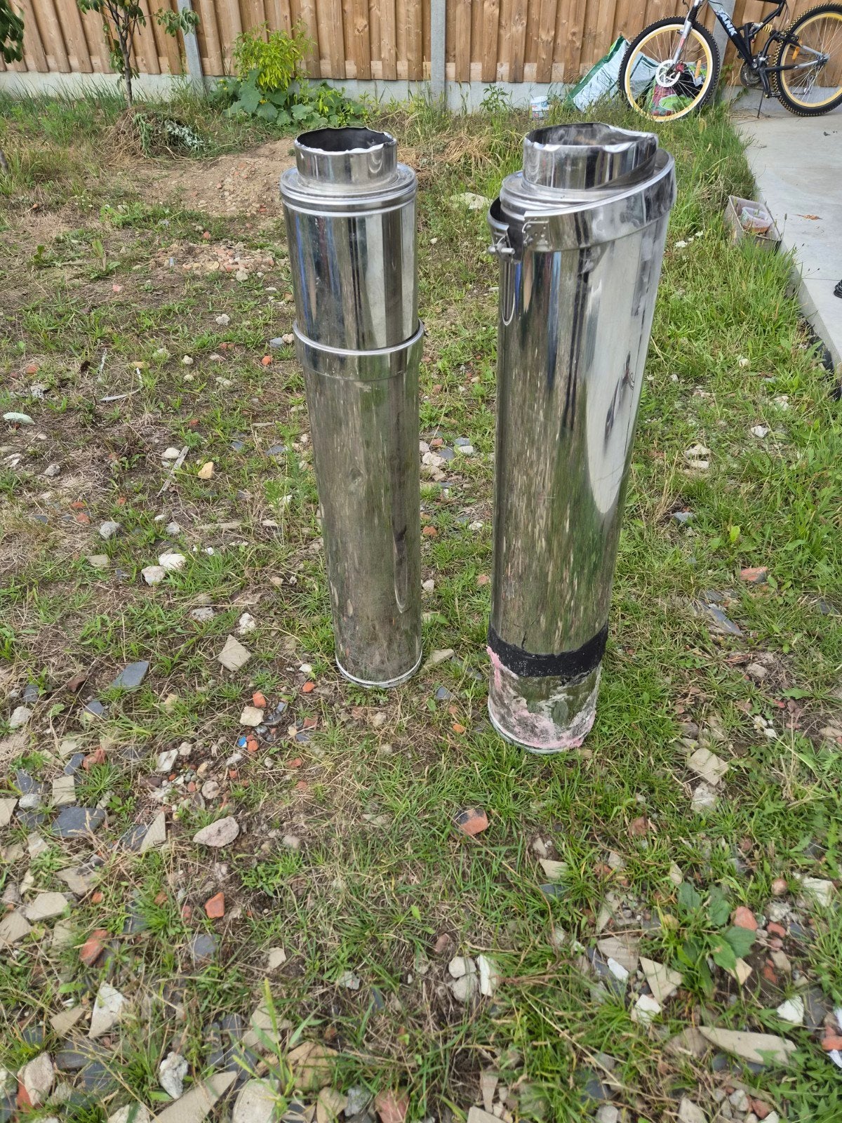 geïsoleerde dubbelwandige buizen, Ophalen, Gebruikt