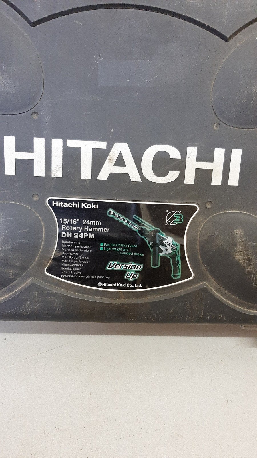 Hitachi koki DH 24 PM, Ophalen