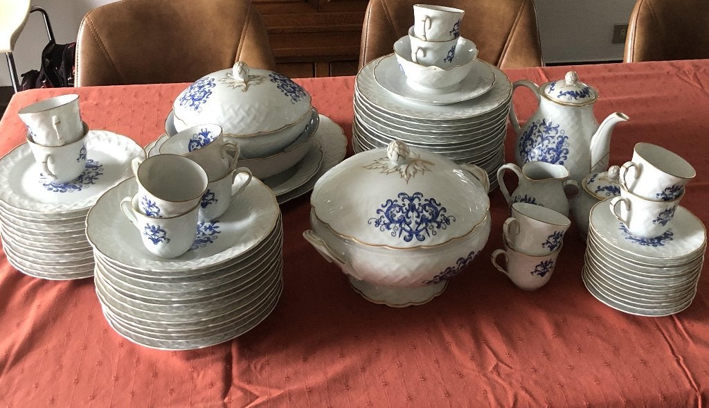 Vaisselle Louis XIII Limoges Bernardaud, Enlèvement