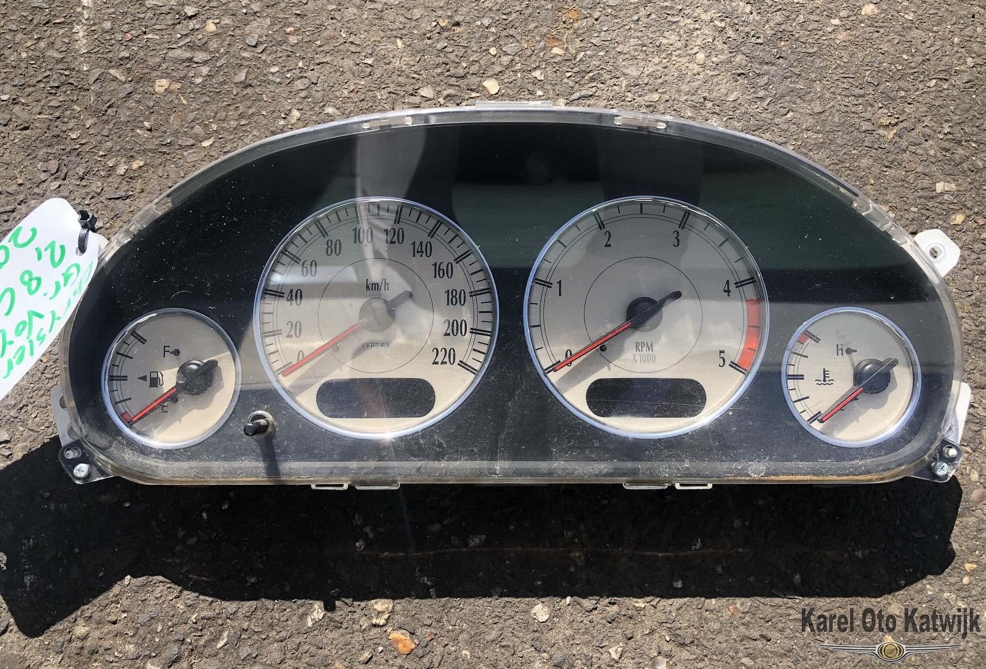 Dashboard Klok Chrysler Voyager / Grand Voyager 2004-2008 2., Gebruikt, -, -, Ophalen of Verzenden