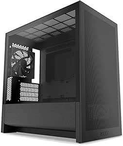 NZXT H3 Flow Zwart – Nieuw in doos (ongeopend), Computers en Software, Computerbehuizingen, Ophalen of Verzenden
