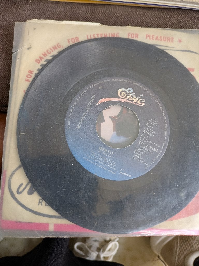 M.Jackson, Cd's en Dvd's, Vinyl Singles, Ophalen of Verzenden, Zo goed als nieuw, Pop