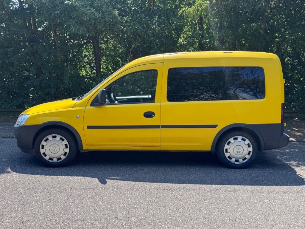 Opel Combo - 2007 - 1.4 Benzine - 5 zitplaatsen - Incl. BTW, Entreprise, Jaune, Boîte manuelle, Autre carrosserie
