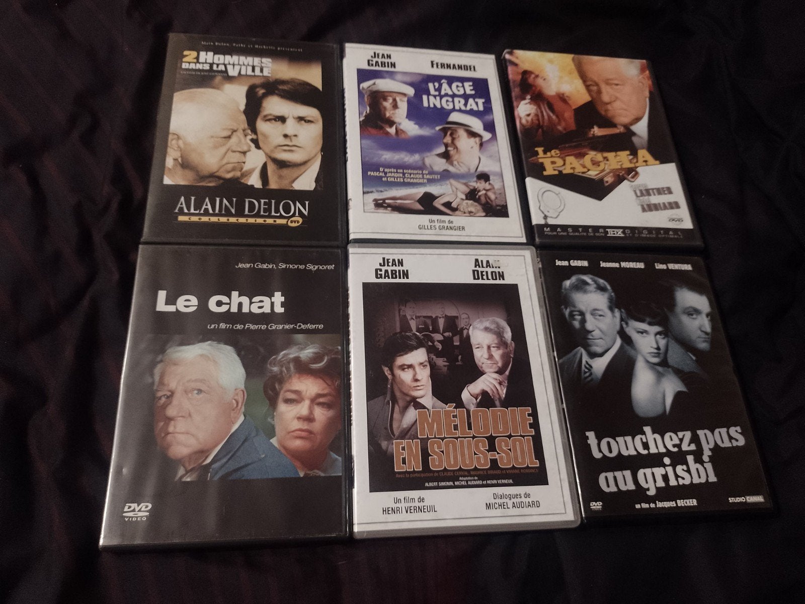A vendre en dvd liste évolutive films Jean Gabin, Enlèvement ou Envoi, Drame, Français, 1960 à 1980