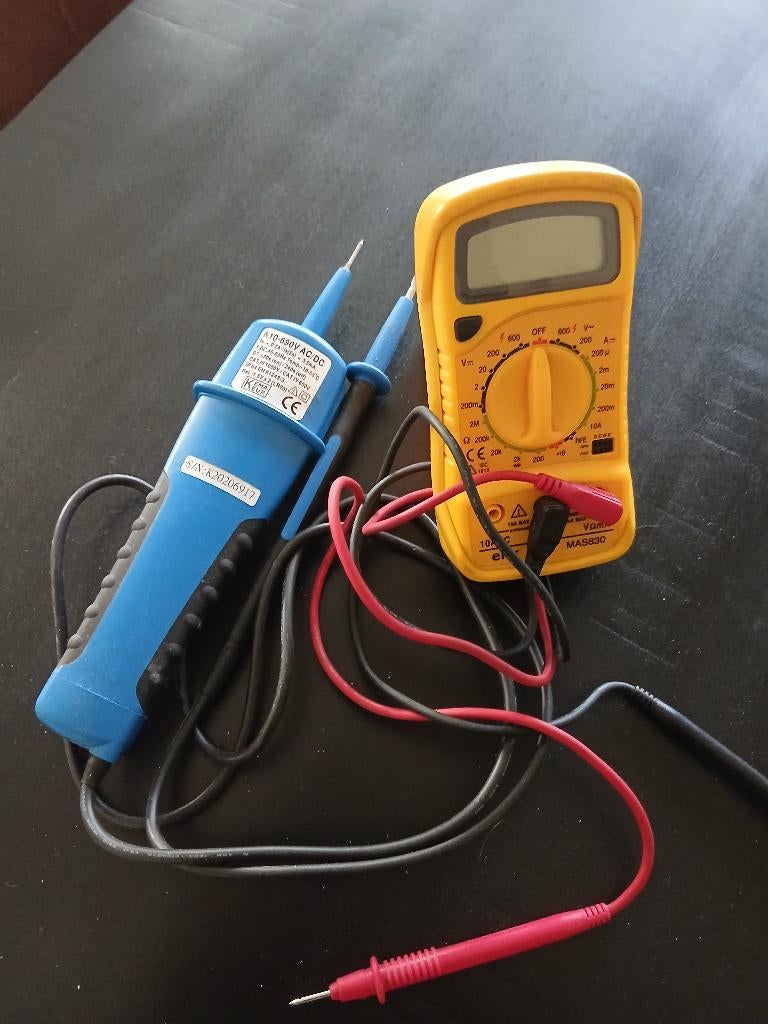 Stroom tester, Doe-het-zelf en Bouw, Meetapparatuur, Ophalen of Verzenden