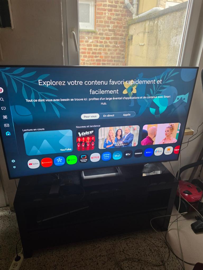 Tv samsung 4k qled 55 pouce., Audio, Tv en Foto, Ophalen, QLED, Samsung