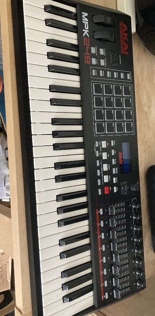 AKAI MPK 249, Muziek en Instrumenten, Midi-apparatuur, Ophalen of Verzenden, Zo goed als nieuw