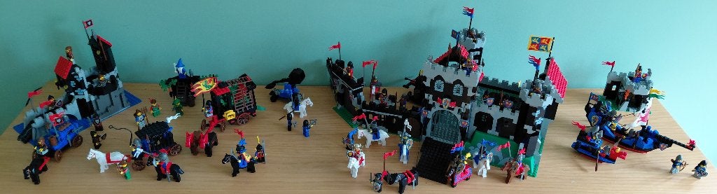 LEGO Castle – Black Knight’s Castle / Wolfpack Tower, Ophalen, Gebruikt, Lego, Castle