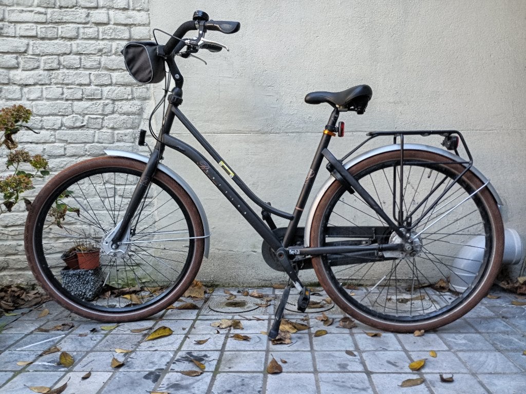 Cortina 'Roots' Moederfiets, Fietsen en Brommers, Gebruikt, 47 tot 50 cm, Versnellingen, Trommelrem