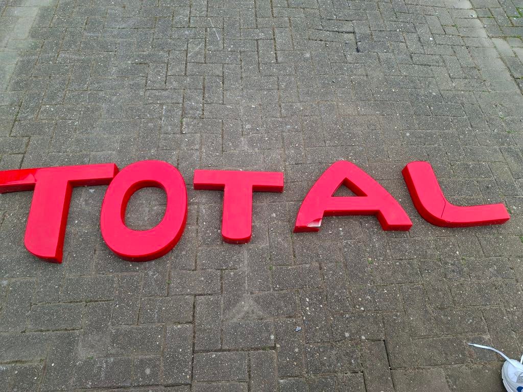 Total led lichtbak Lichtreclame, Ophalen of Verzenden, Gebruikt, Lichtbak of (neon) lamp