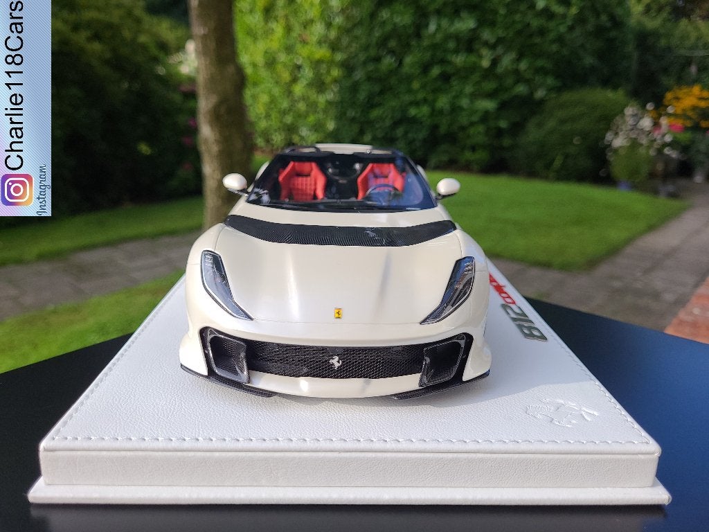 BBR DeLuxe 1/18 Ferrari 812 Competizione Aperta – Fuji White, Ophalen of Verzenden, Nieuw