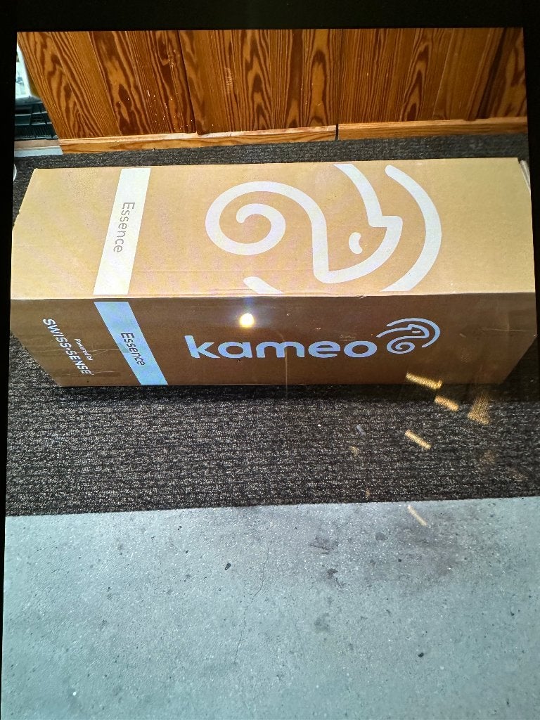 NIEUWE KAMEO ESSENCE FOAM AANPASBAAR MATRAS MOET NU WEG, Ophalen, 90 cm, Eenpersoons, Nieuw