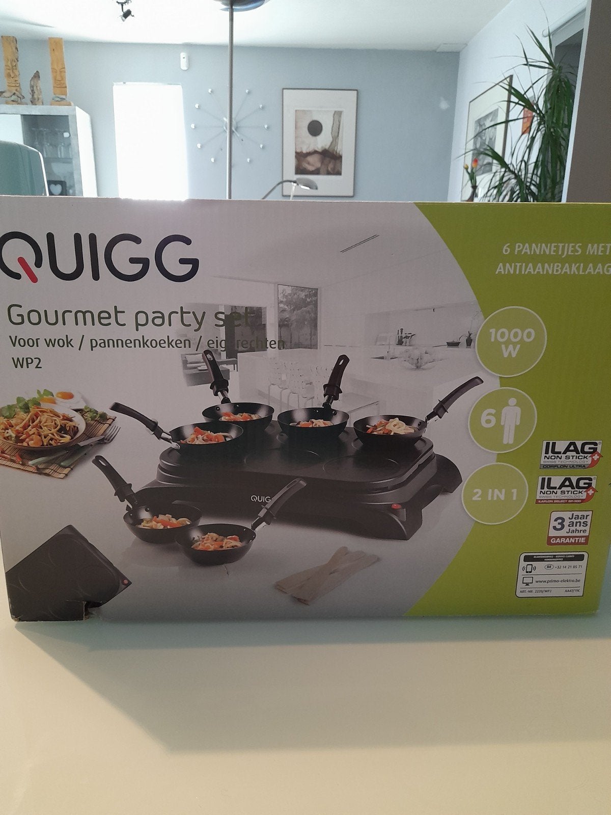 Gourmet party set., Elektronische apparatuur, Gourmetstellen, Ophalen