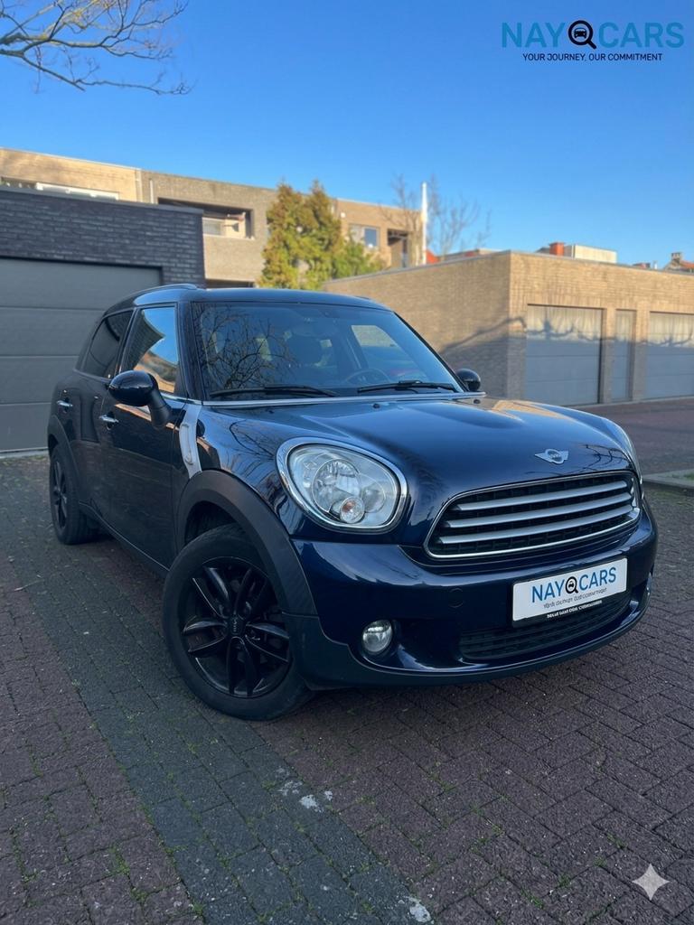 Mini Countryman / 1.6 Benzine / 2014 / 134dkm / 12M GARANTIE, Auto's, Mini, Voorwielaandrijving, Countryman, Blauw, Leder en Stof